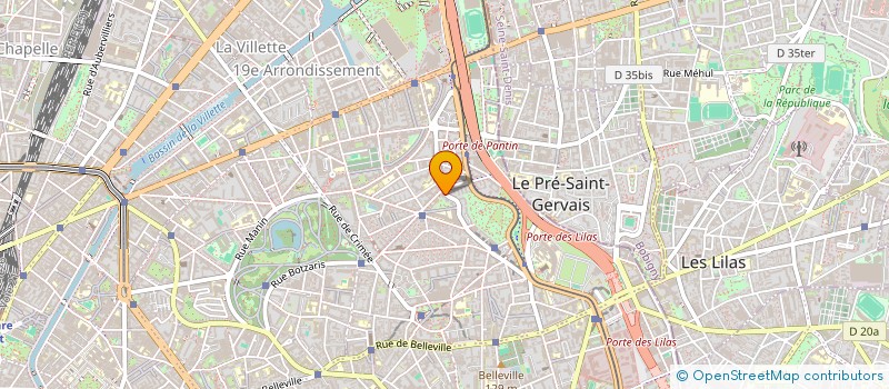 localisation de l'entreprise LA MARMITE DE VARKAT  PARIS