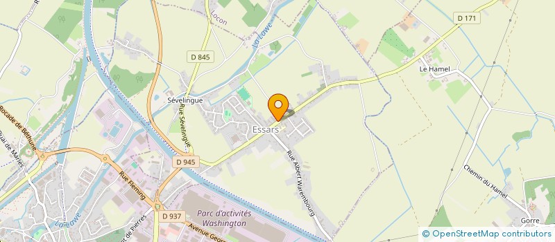 localisation de l'entreprise LA MARMITE DU CHEF  ESSARS