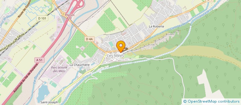localisation de l'entreprise LA MARMITE TRAITEUR à LES MEES