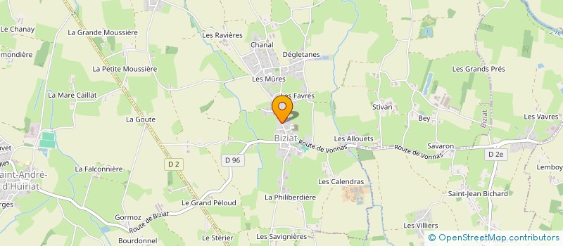 localisation de l'entreprise LA MARMOTOLOU  BIZIAT