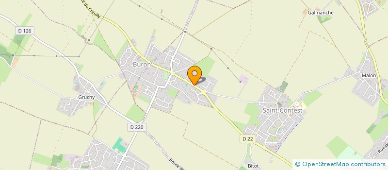 localisation de l'entreprise LA MARMOTTE DIGITAL  SAINT-CONTEST