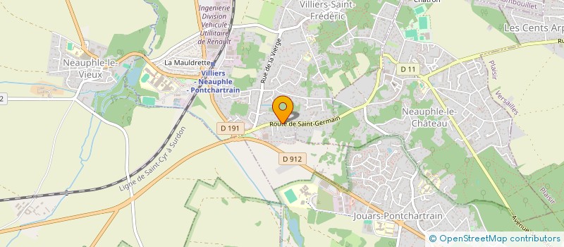 localisation de l'entreprise LA MARNIERE  VILLIERS-SAINT-FREDERIC