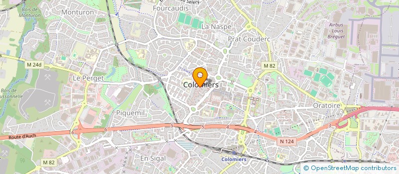 localisation de l'entreprise LA MAROCAINE ET SON CAFTAN à COLOMIERS