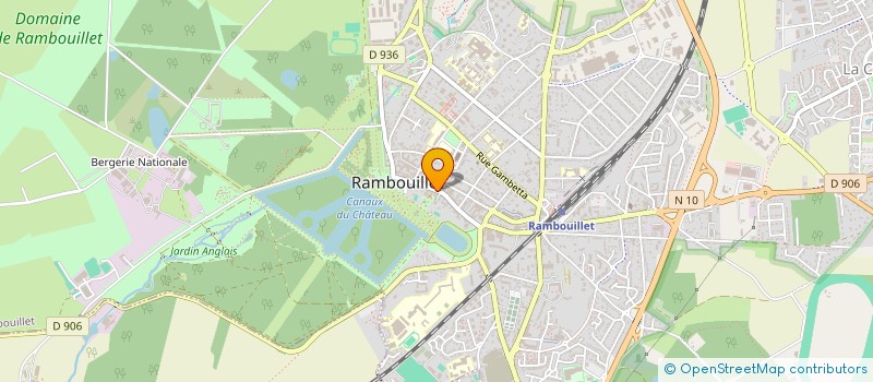localisation de l'entreprise LA MARQUISE à RAMBOUILLET