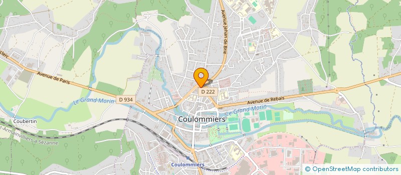 localisation de l'entreprise LA MARQUISE à COULOMMIERS