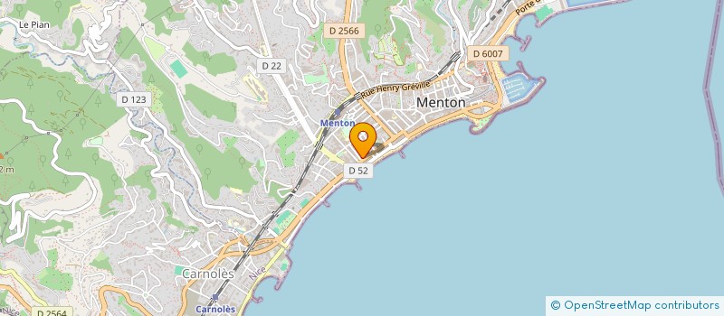 localisation de l'entreprise LA MARQUISETTE à MENTON