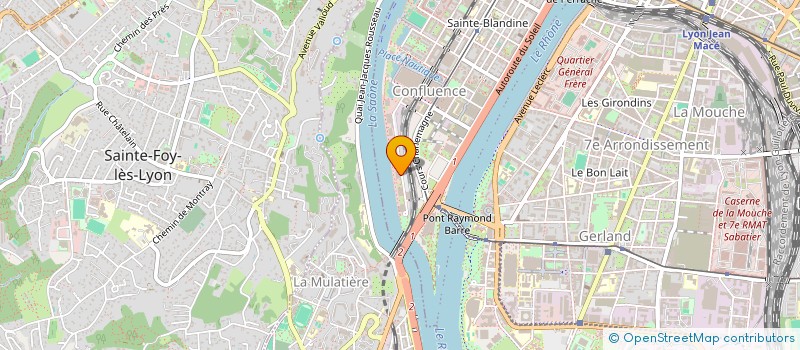 localisation de l'entreprise LA MARSEILLAISE à LYON