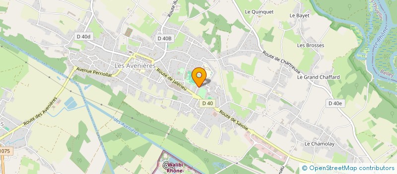 localisation de l'entreprise LA MARTINE  LES AVENIERES VEYRINS-THUELLIN