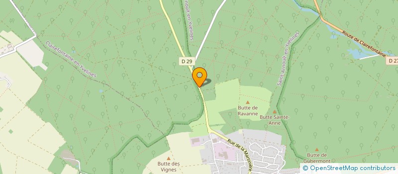 localisation de l'entreprise LA MARTINIERE  SAINT-ARNOULT-EN-YVELINES