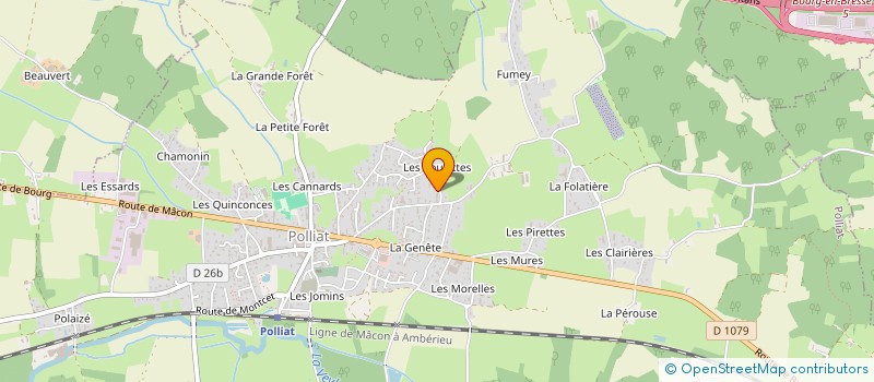 localisation de l'entreprise LA MARTINOISE à POLLIAT