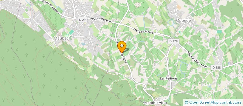 localisation de l'entreprise LA MARYSE-ANNE  OPPEDE