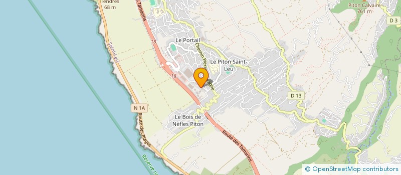 localisation de l'entreprise LA MARYSE ET COMPAGNIE à SAINT-LEU