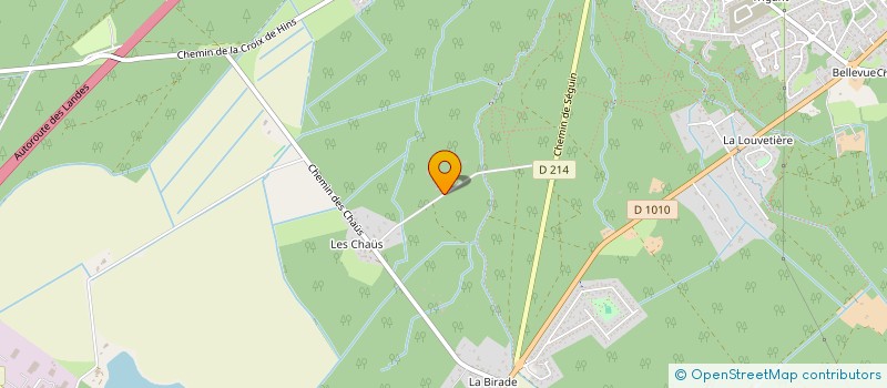 localisation de l'entreprise LA MARYSIERE  CESTAS