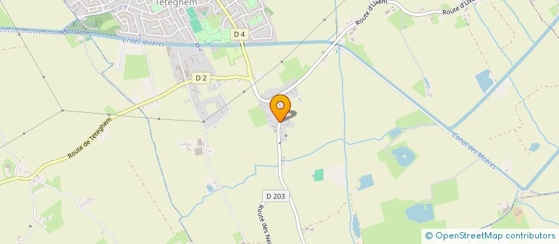 localisation de l'entreprise LA MASCOTTE  TETEGHEM-COUDEKERQUE-VILLAGE