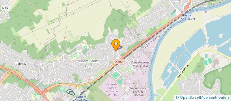 localisation de l'entreprise LA MASCOTTE DE VILLERS  VILLERS-SAINT-PAUL