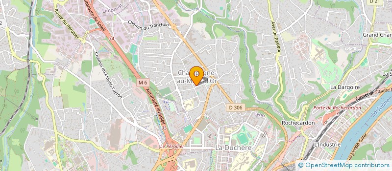 localisation de l'entreprise LA MASSANE  CHAMPAGNE-AU-MONT-D'OR