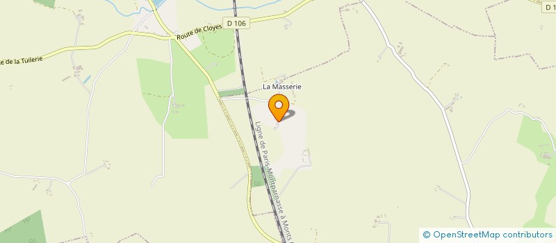 localisation de l'entreprise LA MASSONNIERE  CHAUVIGNY-DU-PERCHE