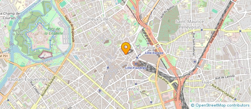 localisation de l'entreprise LA MASSUE à LILLE