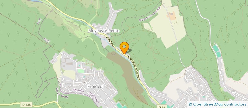 localisation de l'entreprise LA MAT'  MOYEUVRE-GRANDE