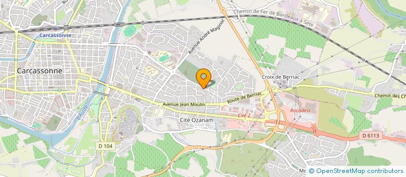 localisation de l'entreprise LA MATA à CARCASSONNE