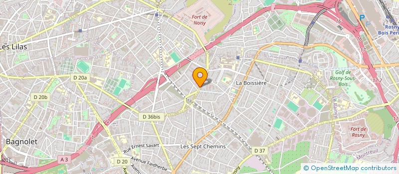 localisation de l'entreprise LA MATINALE à ROMAINVILLE