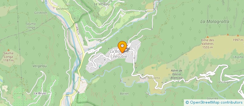 localisation de l'entreprise LA MATORNIA  LA BOLLENE-VESUBIE