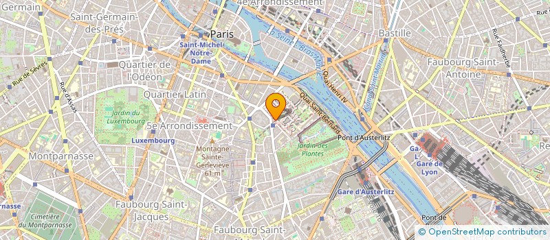 localisation de l'entreprise LA MATRICE CARREE  PARIS