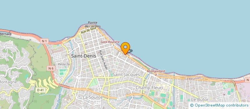 localisation de l'entreprise LA MATRIX à SAINT-DENIS