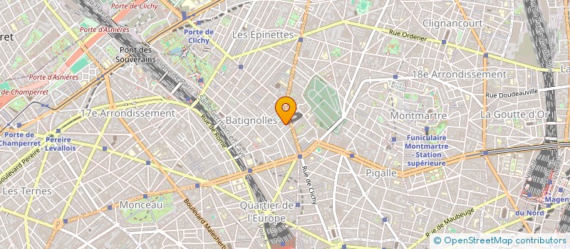 localisation de l'entreprise LA MAUDAINNERIE  PARIS