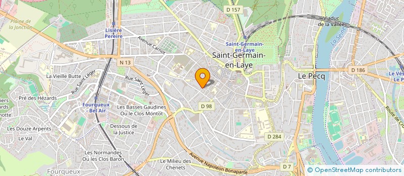 localisation de l'entreprise LA MAURESQUE à SAINT-GERMAIN-EN-LAYE