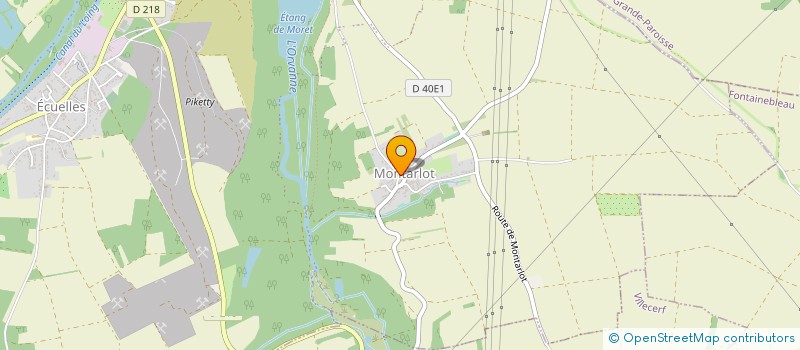 localisation de l'entreprise LA MAURESSE à MORET-LOING-ET-ORVANNE