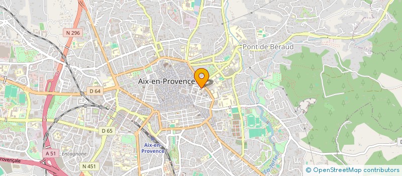 localisation de l'entreprise LA MAUVAISE HERBE à AIX-EN-PROVENCE