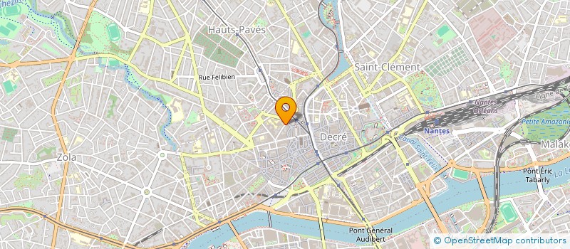 localisation de l'entreprise LA MAUVAISE HERBE à NANTES