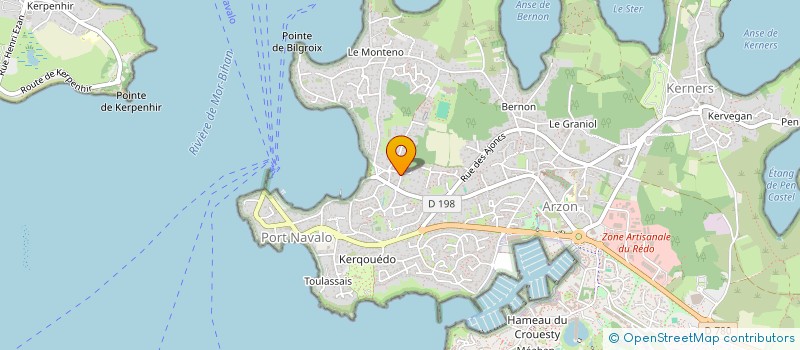 localisation de l'entreprise LA MAUVAISE PASSE  ARZON