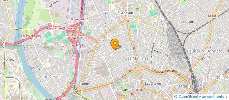 localisation de l'entreprise LA MAUVAISE TROUPE à TOULOUSE
