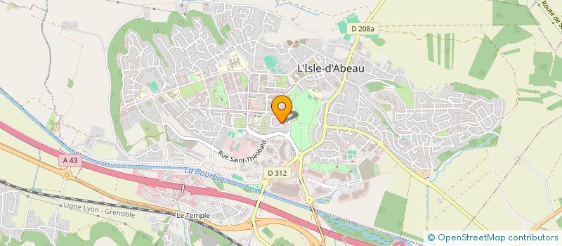 localisation de l'entreprise LA MAUVAISE TROUPE  CESSIEU