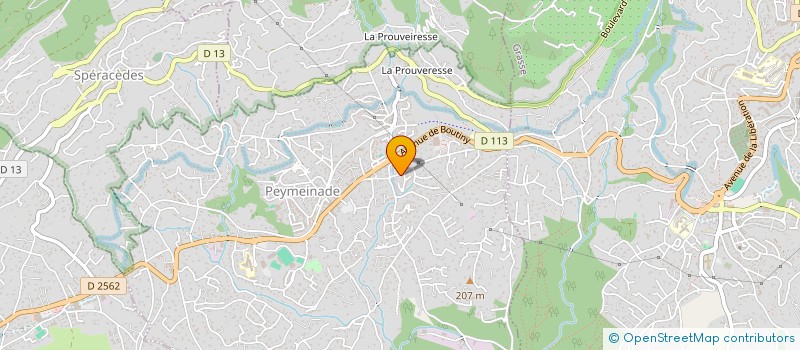 localisation de l'entreprise LA MAUVAISE TROUPE à PEYMEINADE