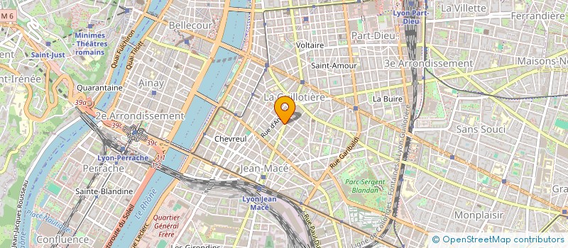 localisation de l'entreprise LA MAX  LYON