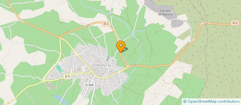localisation de l'entreprise LA MAYOLE à VILLEVEYRAC