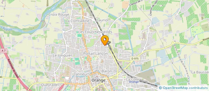 localisation de l'entreprise LA MAYSELOISE  ORANGE