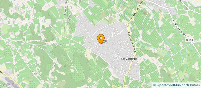 localisation de l'entreprise LA MAZANIERE  MAZAN