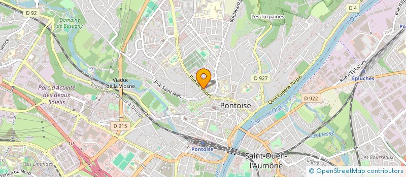 localisation de l'entreprise LA MDBIAC  PONTOISE