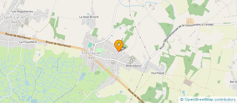 localisation de l'entreprise LA MEAUNY  VILLENEUVE-EN-RETZ