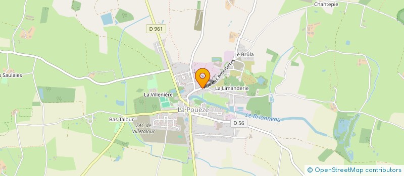 localisation de l'entreprise LA MECANIQUE DE L'OUDON à ERDRE-EN-ANJOU