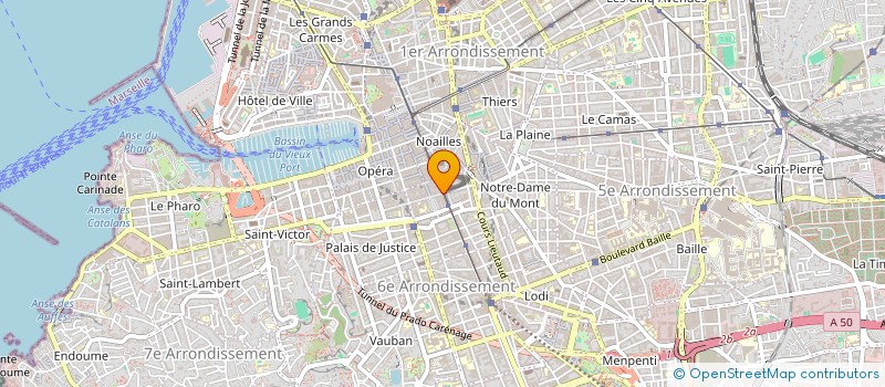 localisation de l'entreprise LA MECHE à MARSEILLE