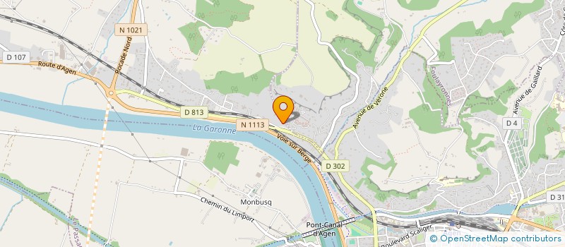 localisation de l'entreprise LA MECHE - ASSOCIATION FEMINISTE AGENAISE à AGEN