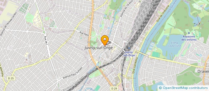 localisation de l'entreprise LA MEDICALE DE JUVISY SUR ORGE à JUVISY-SUR-ORGE