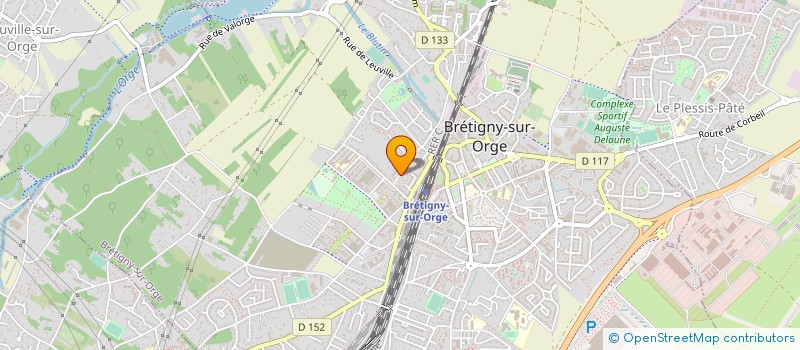 localisation de l'entreprise LA MEDICALE DU PARC à BRETIGNY-SUR-ORGE