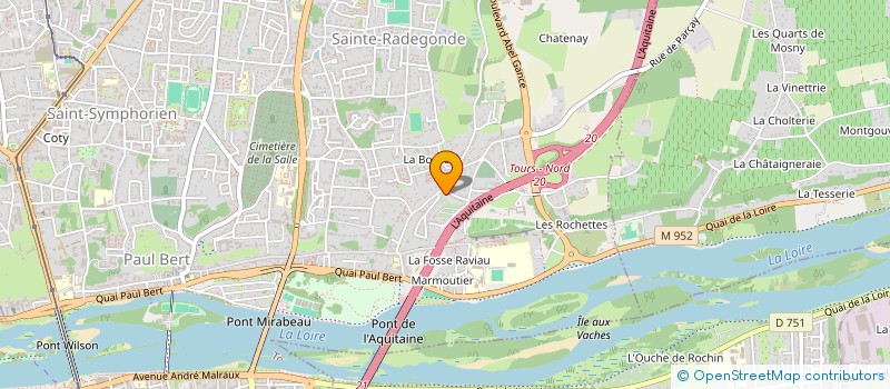 localisation de l'entreprise LA MEDINA  TOURS