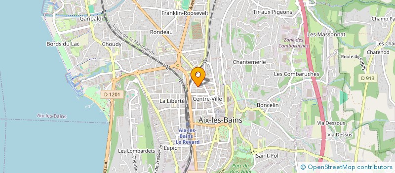 localisation de l'entreprise LA MEDINA  AIX-LES-BAINS